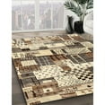 thumbnail image 2 of Ahgly Company Indoor Rectangle Contemporary Reddish Brown Southwestern Area Rugs, 2' x 5', 2 of 6
