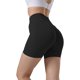 thumbnail image 2 of Gibobby Shorts Yoga Pantalones de yoga de cadera de melocotón para mujer Fitness Elástico Transpirable Levantamiento de cadera Deportes casuales Pantalones de fitness para cor(Negro, M), 2 of 5