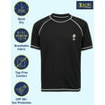 thumbnail image 4 of iXtreme Boys Rash Guard - 2 Pack Quick Dry UPF 50+ Sun Protection Long Sleeve Swim Shirt (8-18), 4 of 7