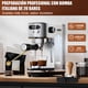 thumbnail image 3 of Máquina de Café Espresso EWTTO ET-H8019, 20 Bares, Control PID Digital, Vaporizador de Leche, Depósito de 1.2L, Acero Inoxidable – Ideal para Casa o Cafetería, 3 of 9