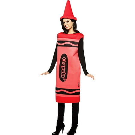 Crayola Red Adult Halloween Costume