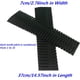 thumbnail image 3 of Dieciséis organizadores de cajones de plástico bricolaje separadores de cajones ajustables para armarios domésticos limpios, suministros de oficina, utensilios de cocina (negros) Shuxiu Wang 9024719161006, 3 of 5