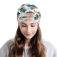 thumbnail image 2 of Naloa Hawaii Palms Soft Beanie Hat, Knit Beanie Daily Beanie in Fine Knit for Women Men Winter Travel, Outdoor, 2 of 7
