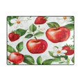thumbnail image 5 of Yayeee Area Rugs for Living Room 5.2'x4' Non Slip Washable Bedroom Floor Carpet, Apple Pattern, 5 of 5