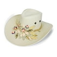 thumbnail image 4 of Outdoor Casual Style Sequin Flower Cowboy Outdoor Casual Style Sequin Flower Cowboy Hat Beach Hat Lost Socks Sign Cowboy Hat Girls Toddler Fedora Hats Girls 2-4 Luck of The Irish Cap Texas Hats for, 4 of 6