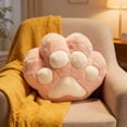 thumbnail image 5 of Cat Paw Pillows, Throw Pillows for Couch & Bedding, Soft Plush Paw Shaped Sofa Cushion for Home Office, Comfortable, Breathable, Lightweight, 16 inch Decorative Throw Pillows, 5 of 7