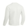 thumbnail image 6 of KHONTS Men's Henley Long Sleeve Plus Size T Shirts Waffle Lightweight T Shirt Thermal Casual Undershirts White XL, 6 of 7