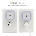 thumbnail image 2 of 1/2/3/4/5/10 Pack Auto Light Sensor LED Room Night Light Wall Lamp with Smart Light Automatic On Off, 2 of 8