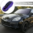 thumbnail image 2 of Unique Bargains 1 Set Purple Car Remote Key Cover Key Fob ABS Case Key Cover Shell for Porsche Cayenne Panamera Macan, 2 of 6