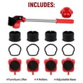 thumbnail image 6 of 2BK Heavy Furniture Lifter Heavy Furniture Moving Kit Roller Moving Device Sliders Lifter, 6 of 7
