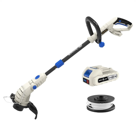 Sun Joe 20-Volt ECOSHARP X20 Cordless Trimmer and Edger, 12 Inch, X20-TRIM-2A
