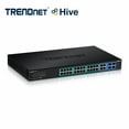 thumbnail image 5 of TRENDnet TPE-2840WS 24-port Gigabit Web Smart PoE Switch plus 4 SFP slots, 5 of 10