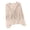 Beige, variant on WRKEKC Cardigan Sweaters for Women Solid Color Hooded Long Sleeve Button Front Lightweight Knit Sun Protection Cardigan
