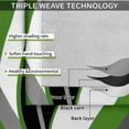thumbnail image 6 of Green Grey and Black Blackout Curtains Retro Stripe Swirl Window Curtains Geometry Darkening Drapes Boys Girls Geometric Circle Swirl Window Treatments-52"W x 54"L (Pack of 2), 6 of 7