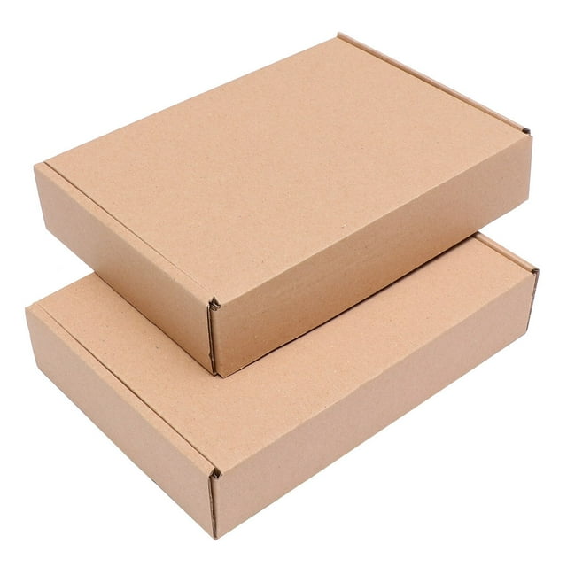 MasteelfCA 25pcs Corrugated Board Packing Boxes Moving Boxes Express Storage Boxes