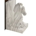 thumbnail image 3 of Benzara 59722 Striking Ceramic Silver Bookend, 3 of 5