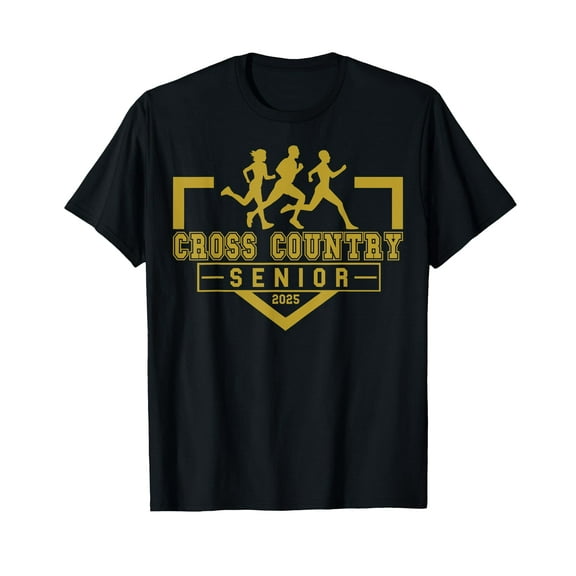 Cross Country Senior Night Senior 2025 Graduation Party 20 T-Shirt