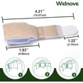 thumbnail image 2 of 6-pack of hammer toe straighteners for straightening hammer toes, broken toes, crooked toes and overlapping toes, 2 of 5