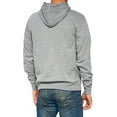 thumbnail image 2 of 100% Icon Hoody (Small, Heather Gray), 2 of 3