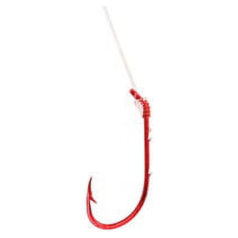 (2 pack) Lazer Sharp 9139RH-4 Baitholder Snell, Sea Guard Red, Size 4