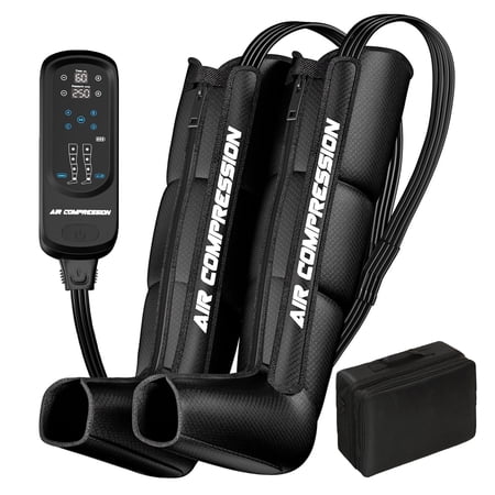 Air Compression Leg Massager Recovery System for Muscle Recovery and Improved Circulation