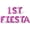 Pink, variant on Letter Balloons - 1ST FIESTA 16" Inch Alphabet Letters Foil Mylar Balloon 1st Birthday Party Banner (Red)