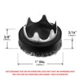 thumbnail image 4 of Protectores para patas de muebles Slipstick Gorilla Outdoor de 1" resistentes a la intemperie, 4 of 6