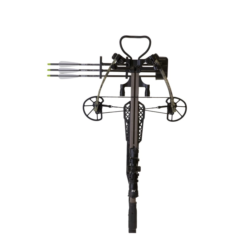 Bear X Domain 410 FPS Crossbow with Adjustable Scope & 3 Arrows