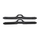 thumbnail image 1 of Aleta de buceo profesional de caucho negro para buceo y snorkel - Universal METRO, 1 of 6