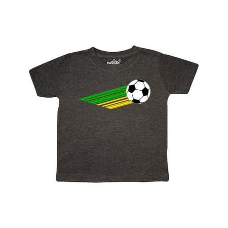 

Inktastic Green and Yellow Soccer Gift Toddler Boy or Toddler Girl T-Shirt