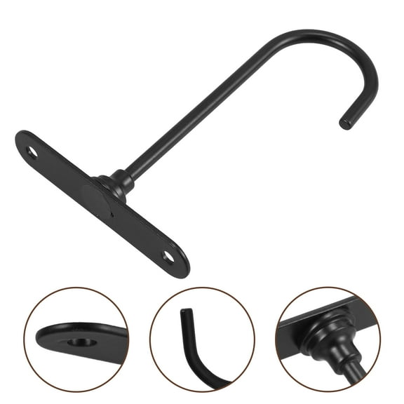 HOMEMAXS Metal Banana Holder Hanger Stand Hook Keeper Kitchen Under Cabinet Metal Banana Holder