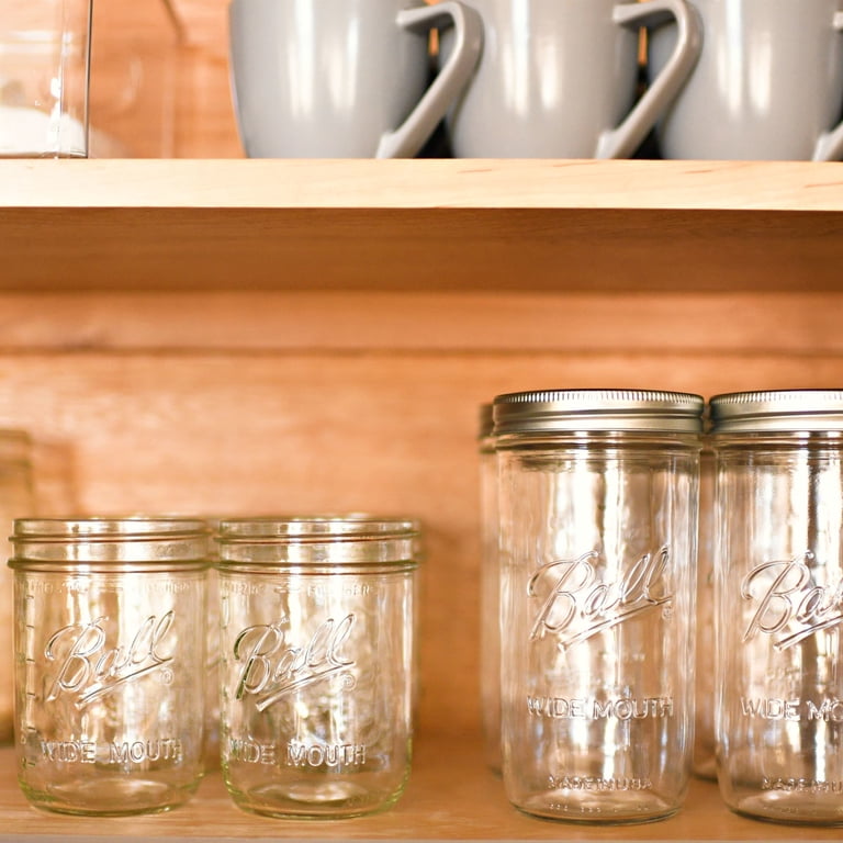 Ball Mason Jars 12個入り 8oz x 2ケース　24個セット Ball, Mason Jars, 8 oz, Regular Mouth, 12-Pack Glass Jars for