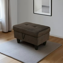 Upholstered Storage Ottoman