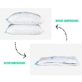 thumbnail image 4 of Organizador Bolsa de almacenamiento al vacío Ropa Colcha Sello Comprimido Organizador para el hogar (50x70cm) Likrtyny Libre de BPA, 4 of 6