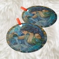 thumbnail image 3 of Aquarius Stained Glass Zodiac SunCatcher LightCatcher Aquarius Gift Window Hanging, Stained Glass Ornament 2025, Holiday Decoration, Seasonal Keepsake Gift, Unique Collectible,, 3 of 5