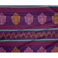thumbnail image 4 of oneOone Polyester Lycra Fabric Stripe|Chevron & Tree Block Printed Fabric 1 Yard 56 Inch Wide, 4 of 4