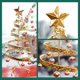 thumbnail image 2 of Campana de Hierro para Manualidades, Mini Árbol de Navidad, Simulación de Escritorio, Árbol de Navidad, Exhibición, Decoraciones Navideñas,, 2 of 5