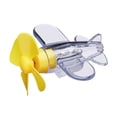 thumbnail image 3 of Luz eólica para vehículo, luz para bicicleta, luz brillante para avión, fácil de instalar Amarillo, 3 of 9