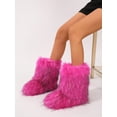 thumbnail image 2 of Women's Fashionable Long Warm Comfortable Plush Boots, 2 of 4