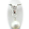 thumbnail image 4 of Aqua Murano-style Glass Heart Pendant Sterling Silver Diamond-Cut Rope Chain Necklace 20", 4 of 4