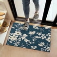 thumbnail image 2 of Pioneer Flower Floral Print Pattern Door Rugs,Washable Non Slip Door Mats Indoor,Decorative Door Mats,Entry Mat Indoor for Entrance,Bedroom,Kitchen,Bathroom,16"x24", 2 of 6