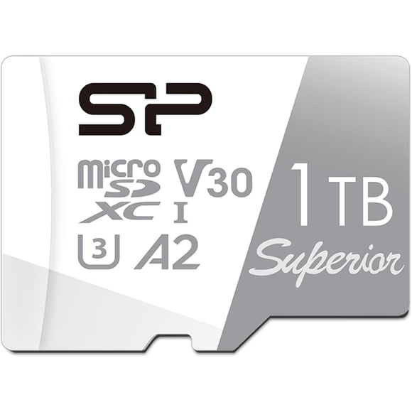 Tarjeta micro SDXC Silicon Power Superior de 1 TB UHS-I (U3) 4K A2