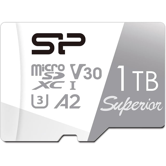 Tarjeta micro SDXC Silicon Power Superior de 1 TB UHS-I (U3) 4K A2