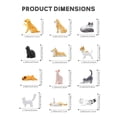 thumbnail image 4 of Figuras de animales en miniatura RECUR para gatos y perros, 12 unidades, 4 of 8