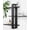 Black, variant on Black Floating Shelves for Wall Mounted Shelving Unit All Pine Wood 3 Tier Large Shelf for Bedroom Living Room Office Bathroom Home Decoration Storage Plant Photo Display Modern 20in
