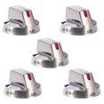 thumbnail image 1 of Burner Dials Knob Stainless Steel Cooker Replacement Accessory, 1 of 9
