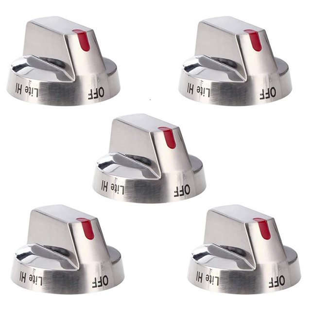 Burner Dials Knob Stainless Steel Cooker Replacement Accessory