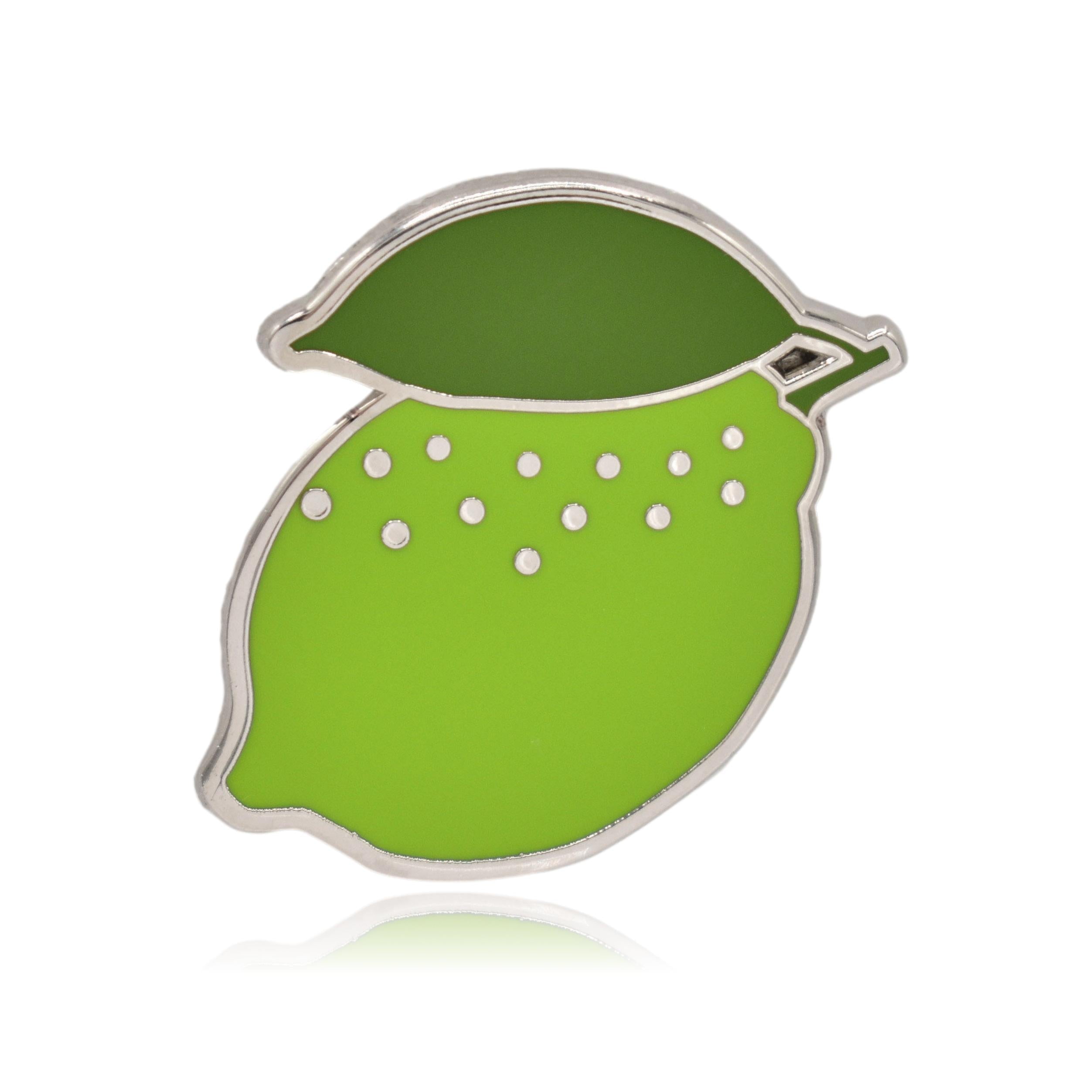Lime Hard Enamel Pin