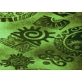 thumbnail image 1 of Ahgly Tapis Rectangulaire Lavable en Machine Intérieur Transitionnel Vert Forêt Foncé, 2 Pieds x 5 Pieds, 1 of 7