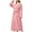 Pink, variant on XMMSWDLA Womens Robes Plush Fleece Hooded Bathrobe Thick Nightgown with Pockets Fluffy Sleepwear Plus Size Robes for Women